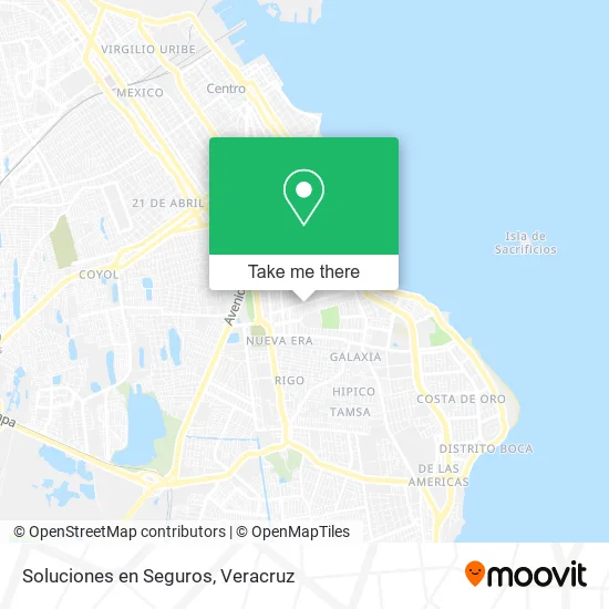 Soluciones en Seguros map