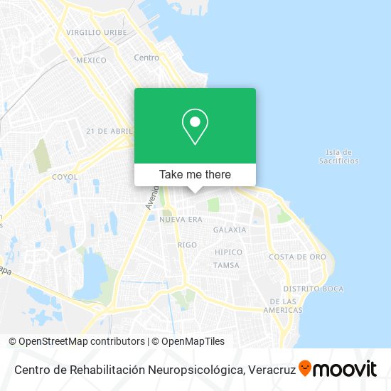 Centro de Rehabilitación Neuropsicológica map