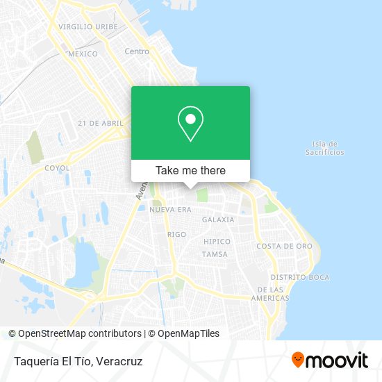 Taquería El Tío map