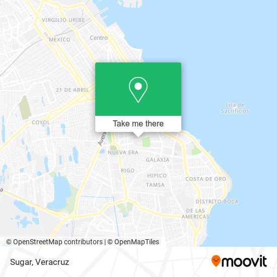 Mapa de Sugar