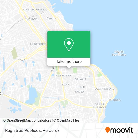Mapa de Registros Públicos