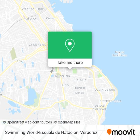 Swimming World-Escuela de Natación map
