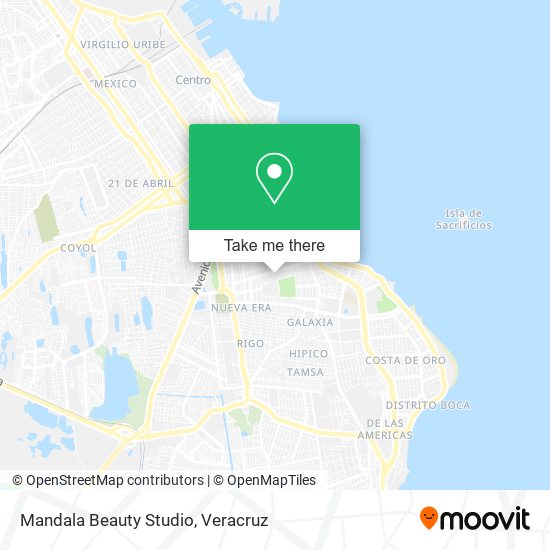 Mandala Beauty Studio map
