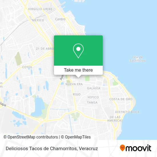 Deliciosos Tacos de Chamorritos map