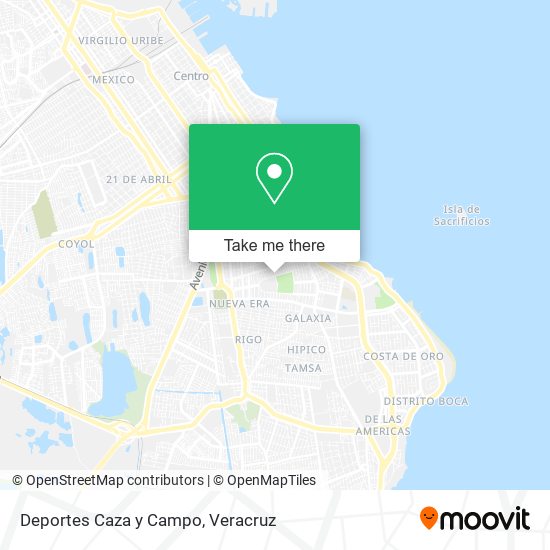 Deportes Caza y Campo map