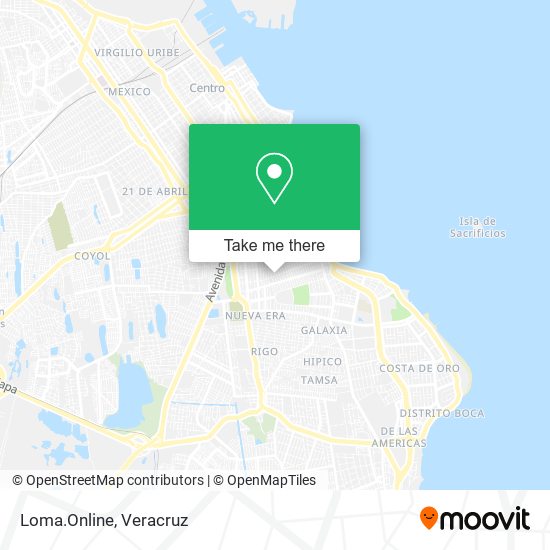 Mapa de Loma.Online