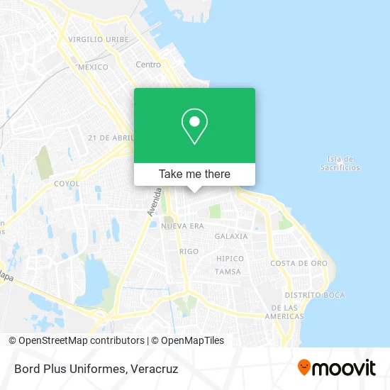 Bord Plus Uniformes map