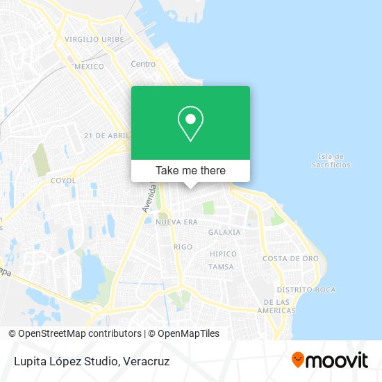 Lupita López Studio map