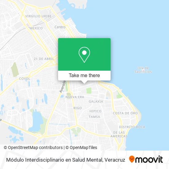 Módulo Interdisciplinario en Salud Mental map