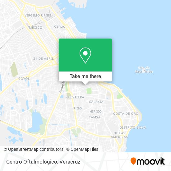 Centro Oftalmológico map