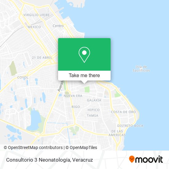 Consultorio 3 Neonatología map