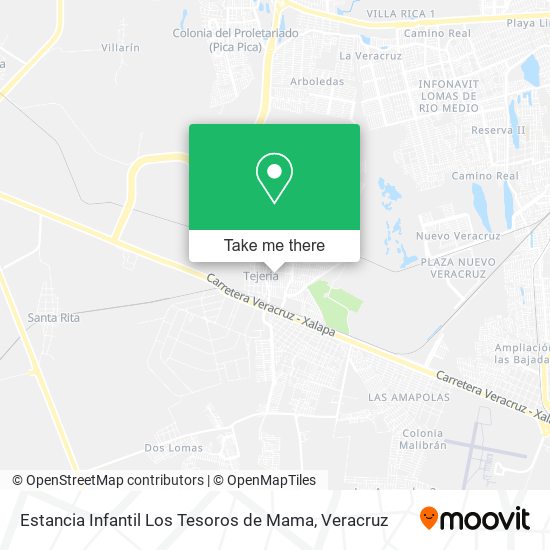 Estancia Infantil Los Tesoros de Mama map