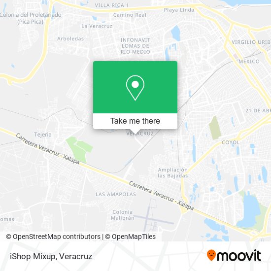 iShop Mixup map