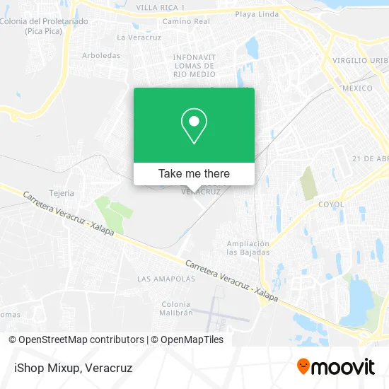 iShop Mixup map