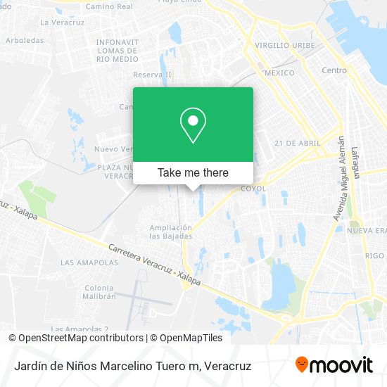 Jardín de Niños Marcelino Tuero m map