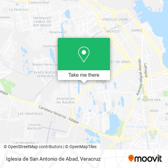 Iglesia de San Antonio de Abad map