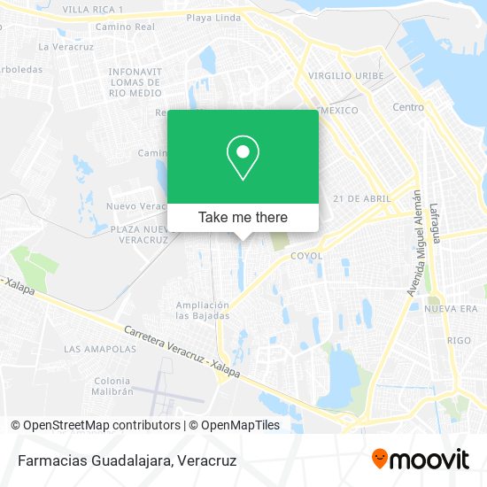 Mapa de Farmacias Guadalajara