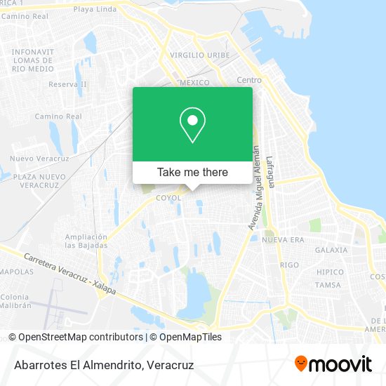Abarrotes El Almendrito map