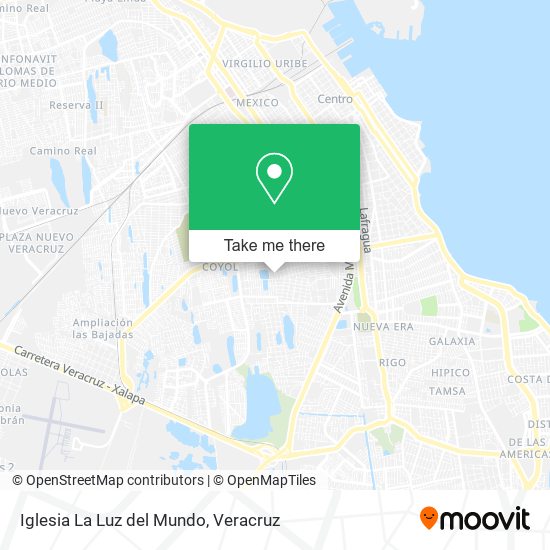 Iglesia La Luz del Mundo map