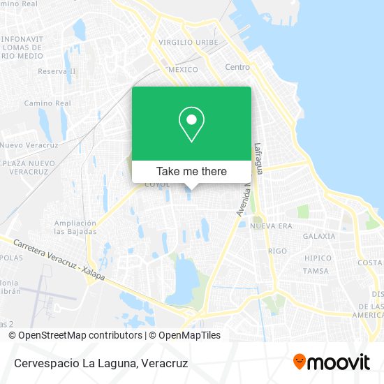 Mapa de Cervespacio La Laguna