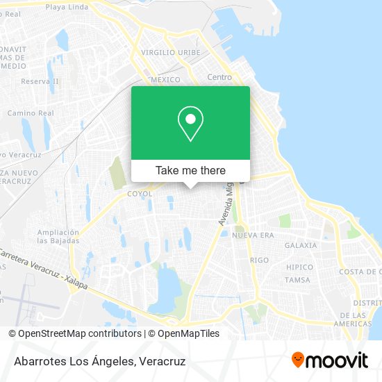 Abarrotes Los Ángeles map