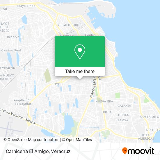 Carnicería El Amigo map