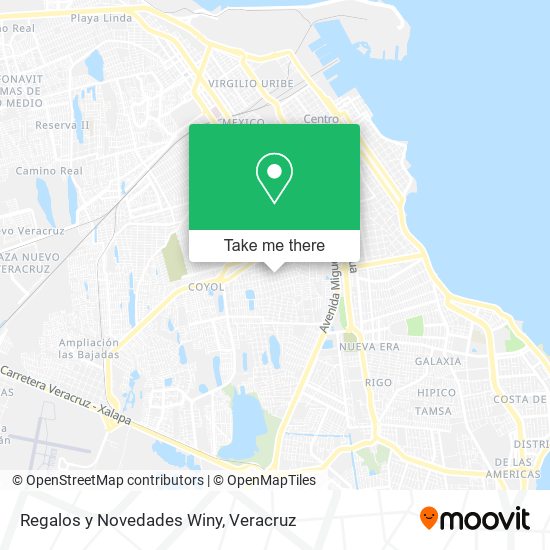 Mapa de Regalos y Novedades Winy