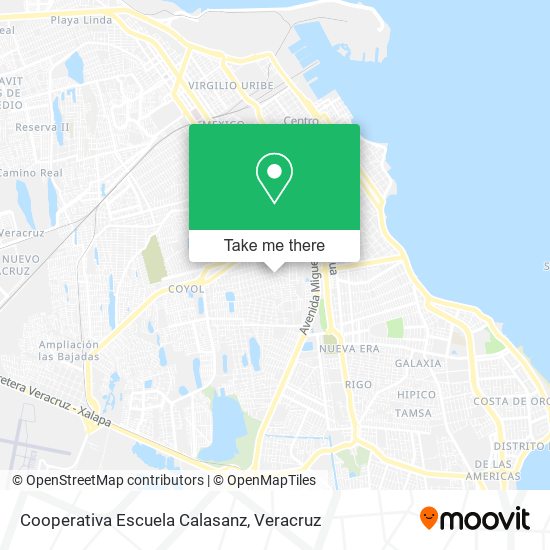 Cooperativa Escuela Calasanz map