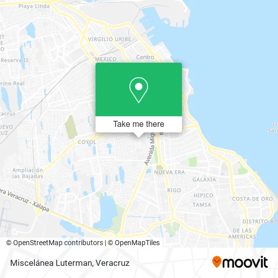 Miscelánea Luterman map