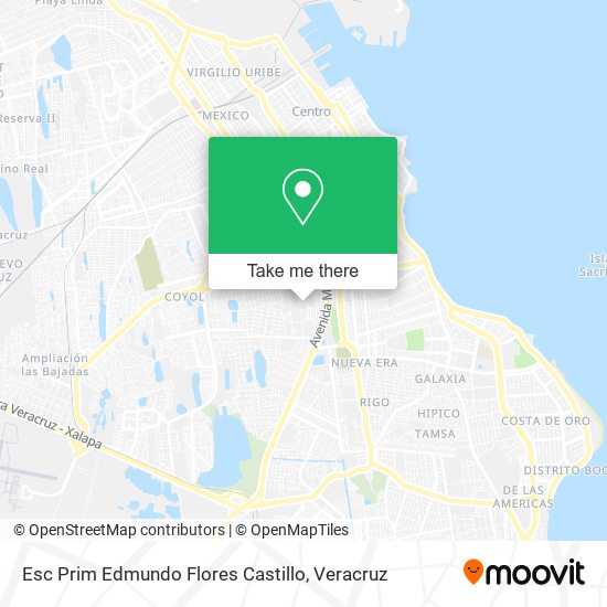 Esc Prim Edmundo Flores Castillo map