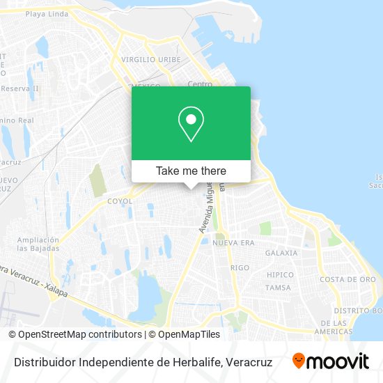 Distribuidor Independiente de Herbalife map