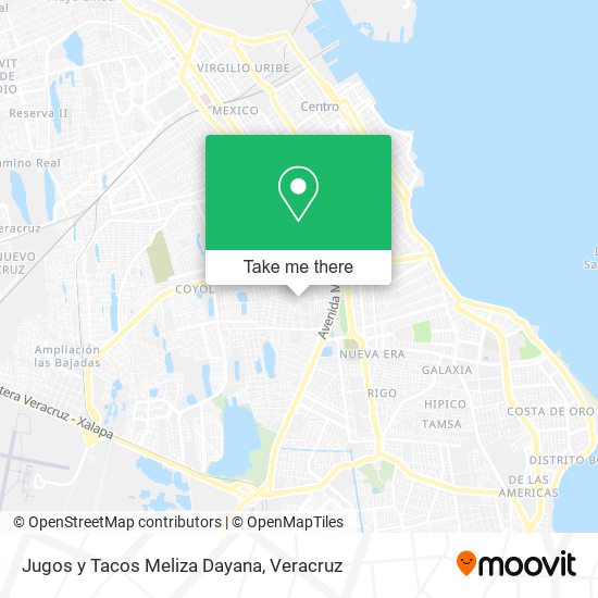 Jugos y Tacos Meliza Dayana map