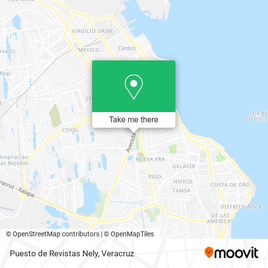 Mapa de Puesto de Revistas Nely
