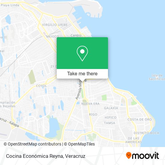 Cocina Económica Reyna map