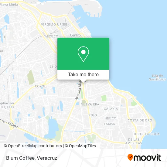 Blum Coffee map