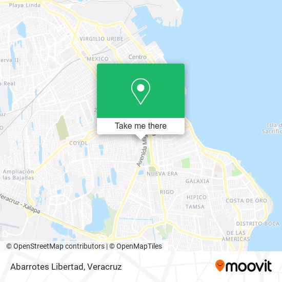 Mapa de Abarrotes Libertad
