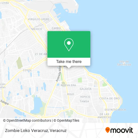 Zombie Loko Veracruz map