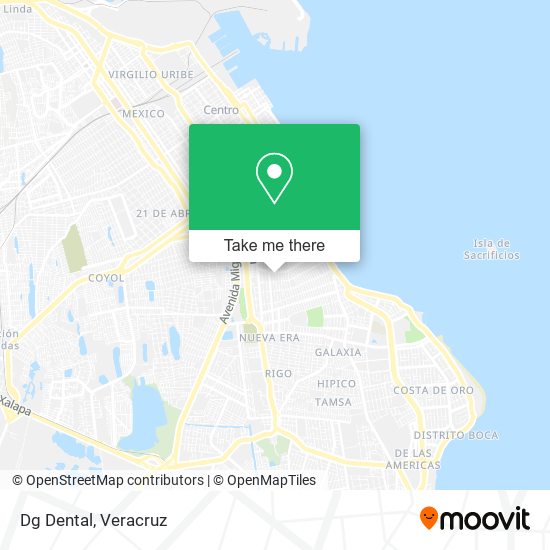 Mapa de Dg Dental