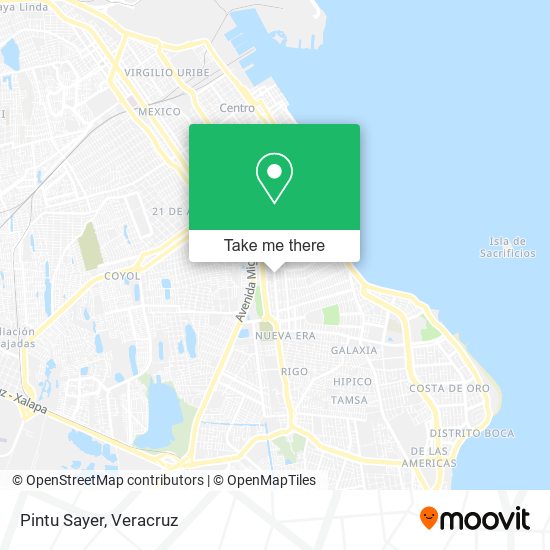 Mapa de Pintu Sayer