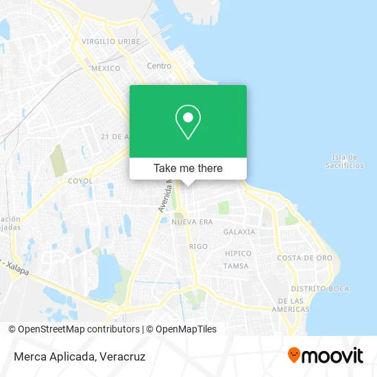 Merca Aplicada map