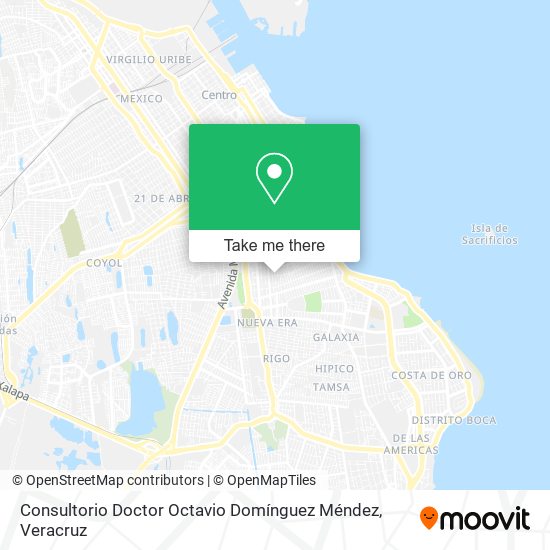 Consultorio Doctor Octavio Domínguez Méndez map