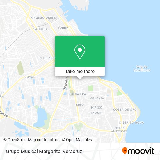 Grupo Musical Margarita map