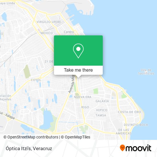 Mapa de Óptica Itzi's