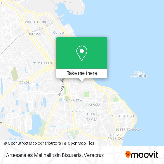 Mapa de Artesanales Malinallitzin Bisutería