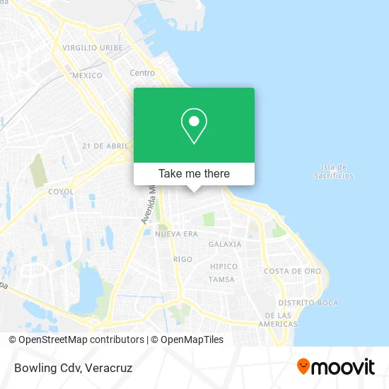 Bowling Cdv map