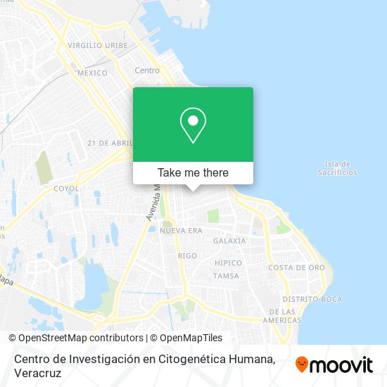 Centro de Investigación en Citogenética Humana map