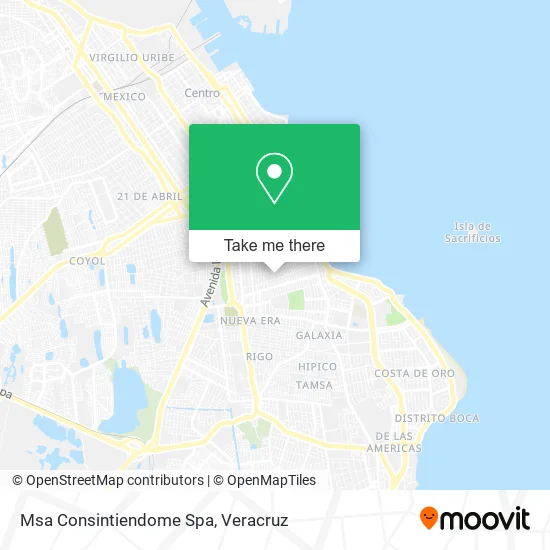 Msa Consintiendome Spa map