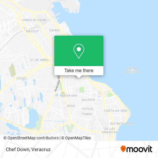 Mapa de Chef Down
