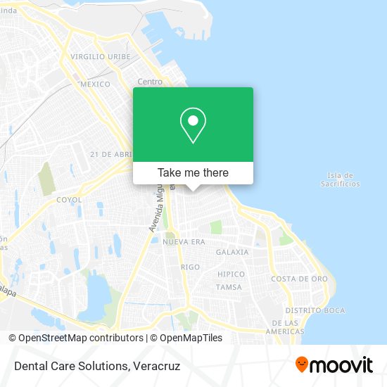 Dental Care Solutions map