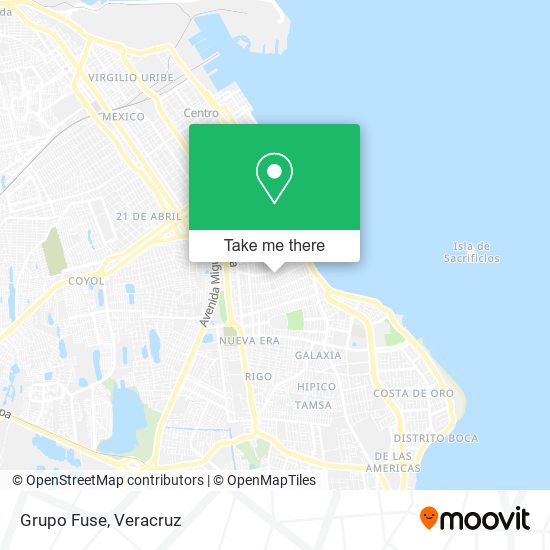 Mapa de Grupo Fuse